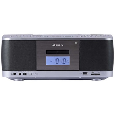 東芝　CDラジカセ ［ワイドFM対応 / Bluetooth対応 / CDラジカセ］ シルバー AXKCR70S