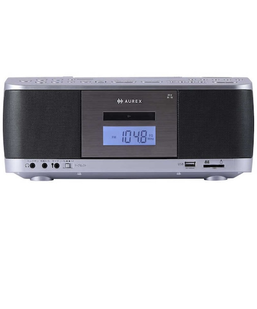 東芝　CDラジカセ ［ワイドFM対応 / Bluetooth対応 / CDラジカセ］ シルバー AXKCR70S