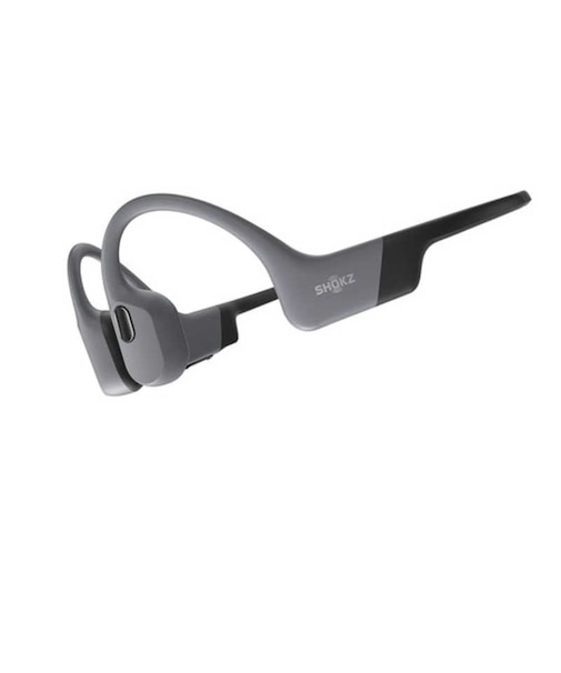 SHOKZ　ブルートゥースイヤホン 耳かけ型 骨伝導 OpenSwim Pro [ ノイズキャンセリング 対応 / 骨伝導 ] グレー SKZEP000028
