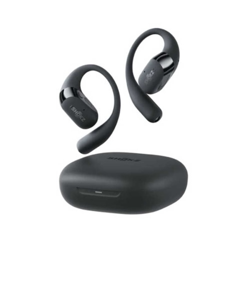 SHOKZ　完全ワイヤレスイヤホン ［ワイヤレス(左右分離) / Bluetooth対応］ ブラック OPENFIT2+