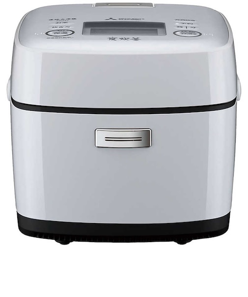 三菱電機　炊飯器 3.5合 備長炭 炭炊釜 IH 白磁 はくじ NJSV06RW
