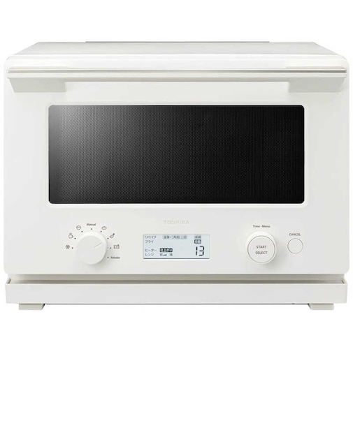 東芝　リベイクオーブンレンジ 20L フラット ミルキーホワイト ERRB10B