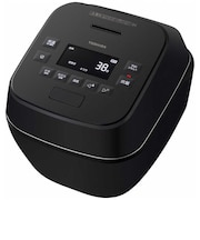 東芝　炊飯器 5.5合 炎匠炊き 真空圧力IH グランブラック RC10SGAK