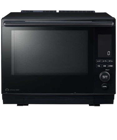東芝　過熱水蒸気オーブンレンジ 30L フラット 石窯ドーム ブラック ERD5000CK