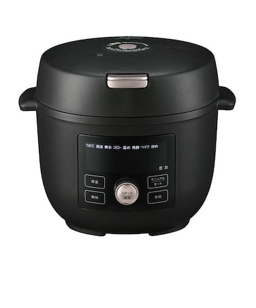 タイガー　電気圧力鍋 2.2L マットブラック COKB220