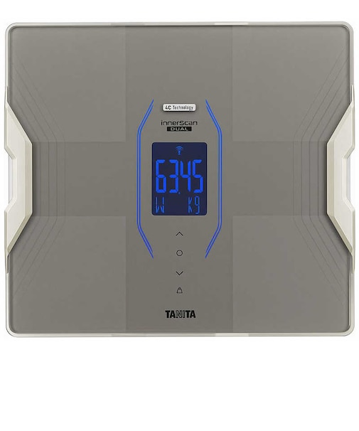 タニタ　インナースキャンデュアル体組成計 グレイッシュゴールド [50g単位] RD915L