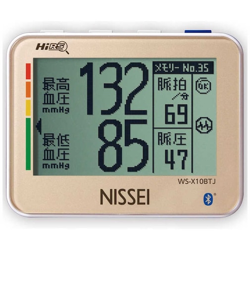 日本精密測器　血圧計NISSEI 手首式  WSX10BTJ
