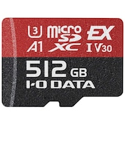 IOデータ microSD Express カード Switch2対応 512GB マイクロSDEXSW2タイオウ512GB
