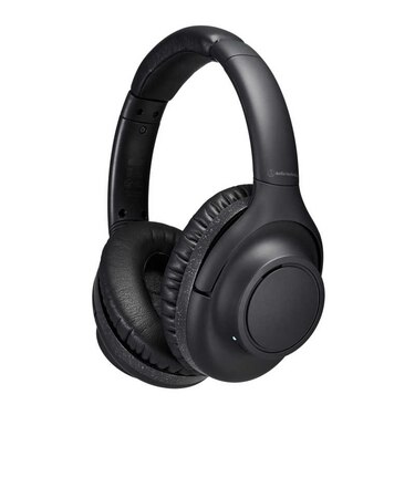 オーディオテクニカ　ワイヤレスヘッドホン ブラック [ワイヤレス(左右コード) /ノイズキャンセリング対応 /Bluetooth対応] ATHS300BTBK