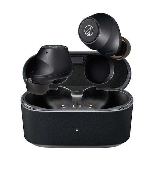 オーディオテクニカ　フルワイヤレスイヤホン マットブラック [ ノイズキャンセリング 対応 / Bluetooth 対応 ]  ATHCKS30TW+BK