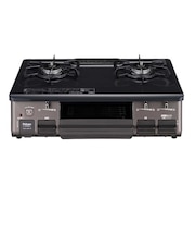 パロマ　ガステーブル コンロ グレー [約60cm/都市ガス12・13A/左強火] IC-S89BM-L