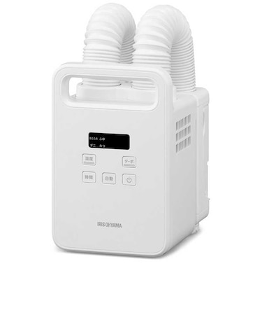 アイリスオーヤマ　ふとん乾燥機 カラリエmini TURBO ツインノズル [マット無タイプ / ダニ対策モード搭載] ホワイト BSK210W
