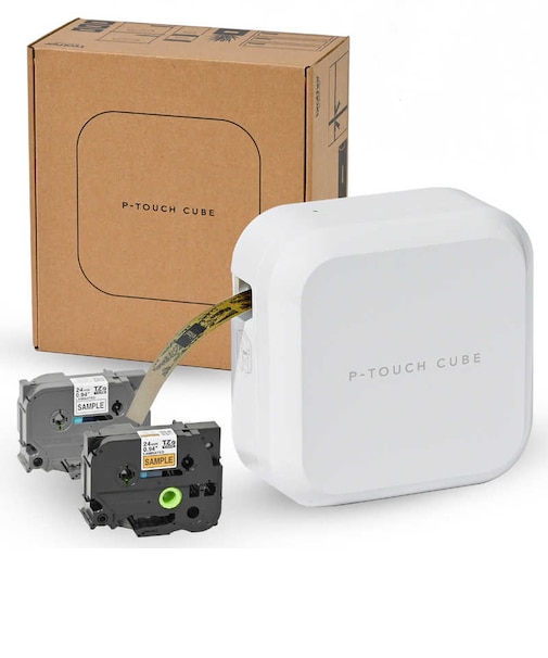ブラザー　ラベルライター｢ピータッチキューブ(P-TOUCH CUBE)｣(テープ幅24mmまで) PTP710BT