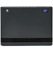 ユアサ 分解して洗えるワイドタイプのセラミックファンヒーター 1200W 人感センサー付き グレー YAPS1246SGMH