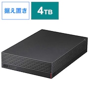 BUFFALO　外付けHDD テレビ･レコーダー録画用 ブラック [据え置き型 /4TB] HDCD4U3BA