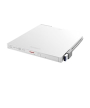 BUFFALO　ブルーレイドライブ 外付け 光学式 BD(Blu-ray) DVD CD ポータブル Mac/Win BDXL対応 再生ソフト付 ホワイト BRXLPT6U3-WHE