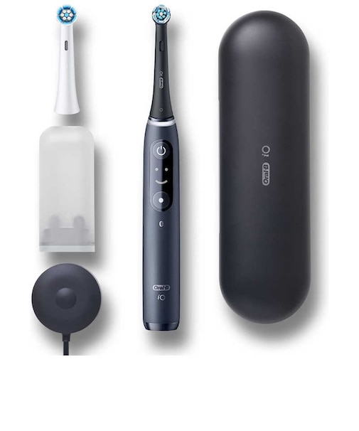 ブラウン　電動歯ブラシ Oral-B オーラルB iOシリーズ iO7 [ 回転式 / AC100V-240V ] ブラックオニキス IOM72J22BDBKW