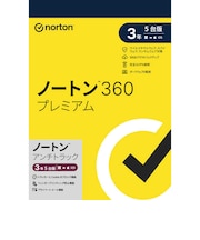 ノートンライフロック　ノートン 360 プレミアム 3年 5台版 [Win・Mac・Android・iOS用] 21449714