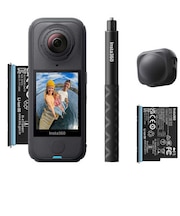 INSTA360　アクションカメラ 360°カメラ X4 Air スターターバンドル ［4K対応 / 防水］ グラファイトブラック CINSAAFASE03
