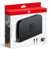 任天堂　【純正】Nintendo Switch 2 ドックセット NintendoSwitch2ﾄﾞｯｸ<br>★こちらの商品は人気商品のため、色違い・仕様違い等含め「一家族１台限り」でのご協力をお願いしております。