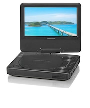 グリーンハウス　ポータブルDVDプレーヤー Type-C ［7V型ワイド］ ブラック GHPDV7PCBK
