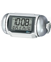 セイコー 目覚まし時計 デジタル 電波自動受信機能有 スーパーライデン ホワイトパール NR523W