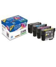 ジット リサイクルインク カートリッジ エプソン IC4L78(歯ブラシ)4色パック 対応 JITE784P