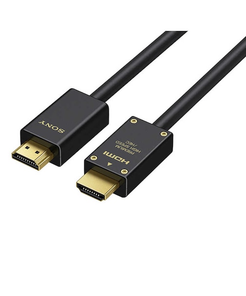 ソニー　HDMIケーブル ブラック [1.5m /HDMI⇔HDMI /スタンダードタイプ /4K対応] DLCHX15XF