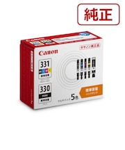 キヤノン　純正インクタンク プリンターインク (標準容量) 5色パック BCI3313305MP