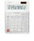 カシオ　人間工学電卓 ホワイト DE-12D-WE-N [12桁] DE12DWEN