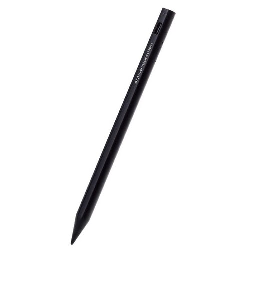 エレコム　タッチペン 充電式 スタイラスペン 極細 ペン先 2mm マグネット付 iPad ブラック  PTPACSTAP02BK