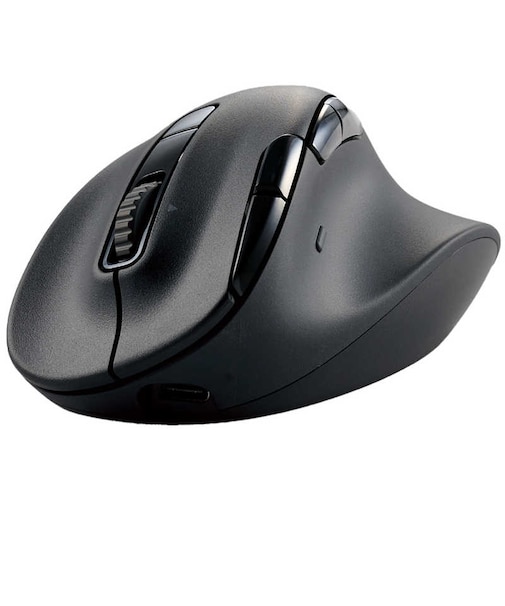 エレコム　マウス EX-G PRO Sサイズ 抗菌 [BlueLED /8ボタン /Bluetooth・USB] ブラック MXGS50MBSKBK