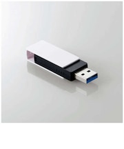 エレコム　USBメモリ 64GB USB 5Gbps(USB3.2(Gen1)/2.0) USB-A ホワイト MFRMU3B064GWH