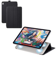 エレコム　iPad Air ケース 11インチ ( M3 / M2 ) / 10.9インチ 第5世代 第4世代 マグネット着脱フラップ カバー 7段階スタンド オートスリープ機能 TBA25MWVDBK