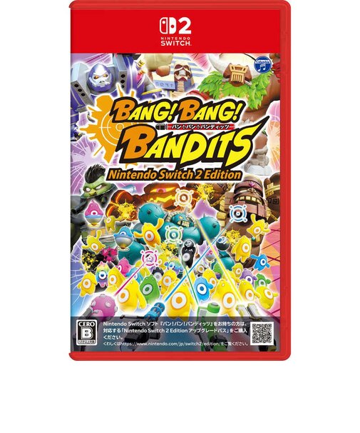 日本コロムビア Switch2ゲームソフト バン!バン!バンディッツ Nintendo Switch 2 Edition バン!バン!バンディッツSW2<br>★こちらの商品は人気商品のため、色違い・仕様違い等含め「一家族1台限り」でのご協力をお願いしております。