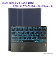 ROYALMONSTER　iPad(10.9インチ/A16対応)キーボード＆ケース NB RM-2221-109NB