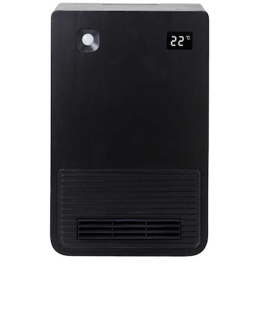 シィー・ネット　セラミックヒーター 1200W 人感センサー付き ブラック CDCP608BK