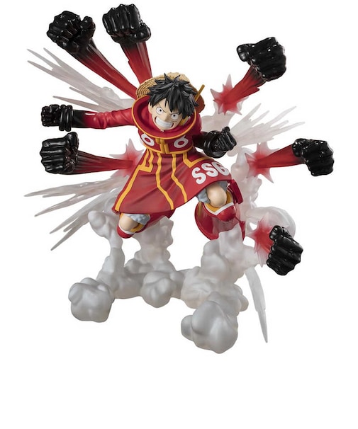 バンダイスピリッツ　フィギュアーツZERO ［超激戦］ ONE PIECE(ワンピース) モンキー・D・ルフィ -ゴムゴムの鷹銃乱打- FZﾙﾌｨﾎｰｸｶﾞﾄﾘﾝｸﾞ