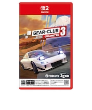 3GOO　Switch2ゲームソフト GEAR・CLUB UNLIMITED 3 GEARCLUBUNLIMITED<br>★こちらの商品は人気商品のため、色違い・仕様違い等含め「一家族１台限り」でのご協力をお願いしております。