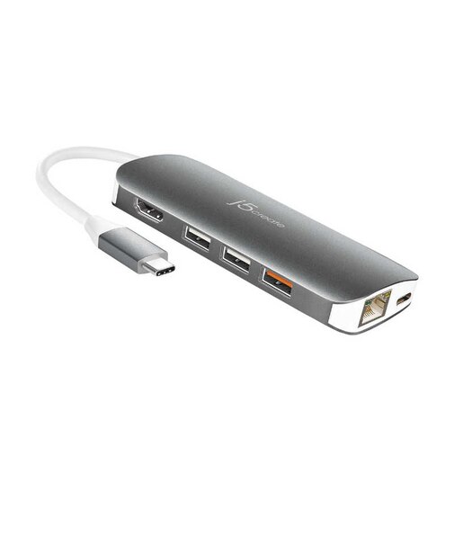J5　Type-C パワーデリバリー対応 10 in 1万能マルチドック JCD384