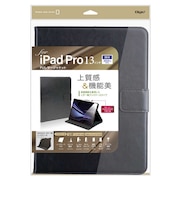 ナカバヤシ　iPadPro(M4)13インチ用 PUレザージャケット TBCIPP24308BK