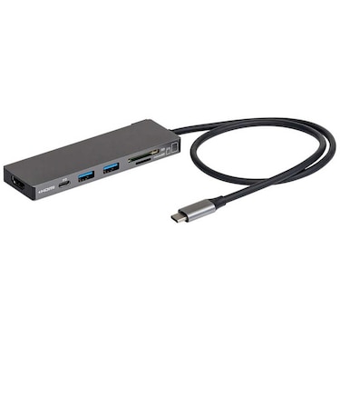 ナカバヤシ　PD対応 USBType-cアルミドッキングステーション 50cm (USB Power Delivery対応) UDC01LGY