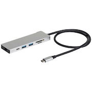 ナカバヤシ　PD対応 USBType-cアルミドッキングステーション 50cm (USB Power Delivery対応) UDC01LSL