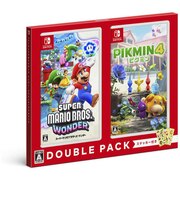 任天堂　Switchゲームソフト 『スーパーマリオブラザーズ ワンダー・ピクミン4』ダブルパック ｽｰﾊﾟｰﾏﾘｵﾌﾞﾗｻﾞｰｽﾞﾜﾝ<br>★こちらの商品は人気商品のため、色違い・仕様違い等含め「一家族１台限り」でのご協力をお願いしております。