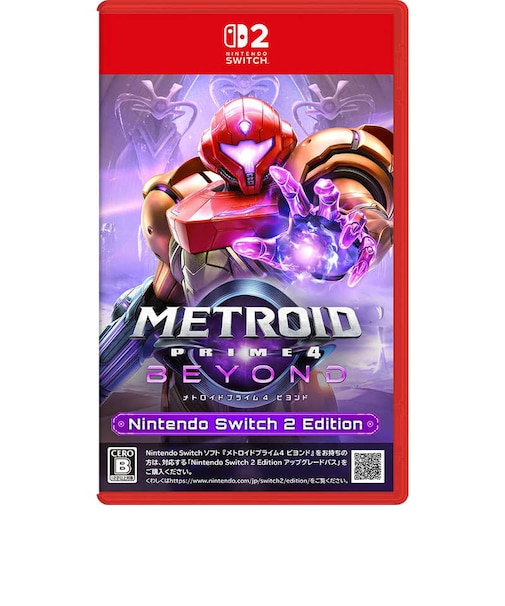 任天堂 Switch2ゲームソフト メトロイドプライム4 ビヨンド Nintendo Switch 2 Edition NXSPBGW5B<br>★こちらの商品は人気商品のため、色違い・仕様違い等含め「一家族1台限り」でのご協力をお願いしております。