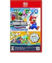 任天堂 Switch2ゲームソフト スーパーマリオブラザーズ ワンダー Nintendo Switch 2 Edition + みんなでリンリンパーク マリオブラザーズワンダーSW2<br>★こちらの商品は人気商品のため、色違い・仕様違い等含め「一家族1台限り」でのご協力をお願いしております。