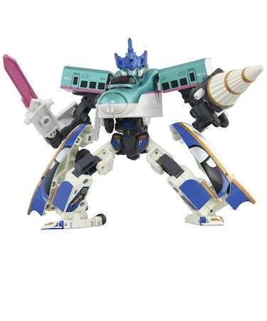 タカラトミー　新幹線変形ロボ シンカリオン SGX シンカリオン E5はやぶさ＋E7かがやき リンク合体セット SGXｼﾝｶﾘｵﾝﾊﾔﾌﾞｻ_ｶｶﾞﾔｷ