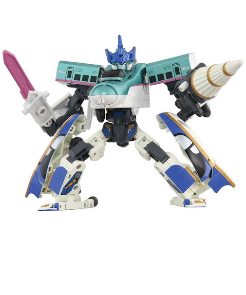 タカラトミー　新幹線変形ロボ シンカリオン SGX シンカリオン E5はやぶさ＋E7かがやき リンク合体セット SGXｼﾝｶﾘｵﾝﾊﾔﾌﾞｻ_ｶｶﾞﾔｷ