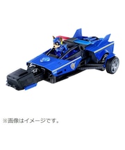 タカラトミー　パウ・パトロール ザ・マイティ・ムービー DX変形ビークル チェイス マイティポリスカー ﾊﾟｳﾊﾟﾄDXﾁｪｲｽﾏｲﾃｨﾎﾟﾘｽ
