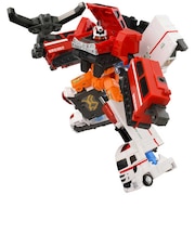 タカラトミー　トミカヒーローズ トミカ ジョブレイバー TJBDX ハイパーレスキューブレイバー レッドサラマンダー＆スーパーアンビュランス $_TJBDXﾊｲﾊﾟｰﾚｽｷｭｰ